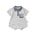 Lightweight Cartoon Cotton Baby Onesie