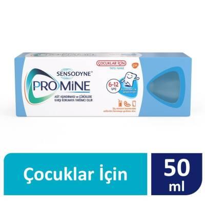 Sensodyne Promine Children's Toothpaste for Kids Aged 6-12 - Remineralizing, Acid Erosion Protection