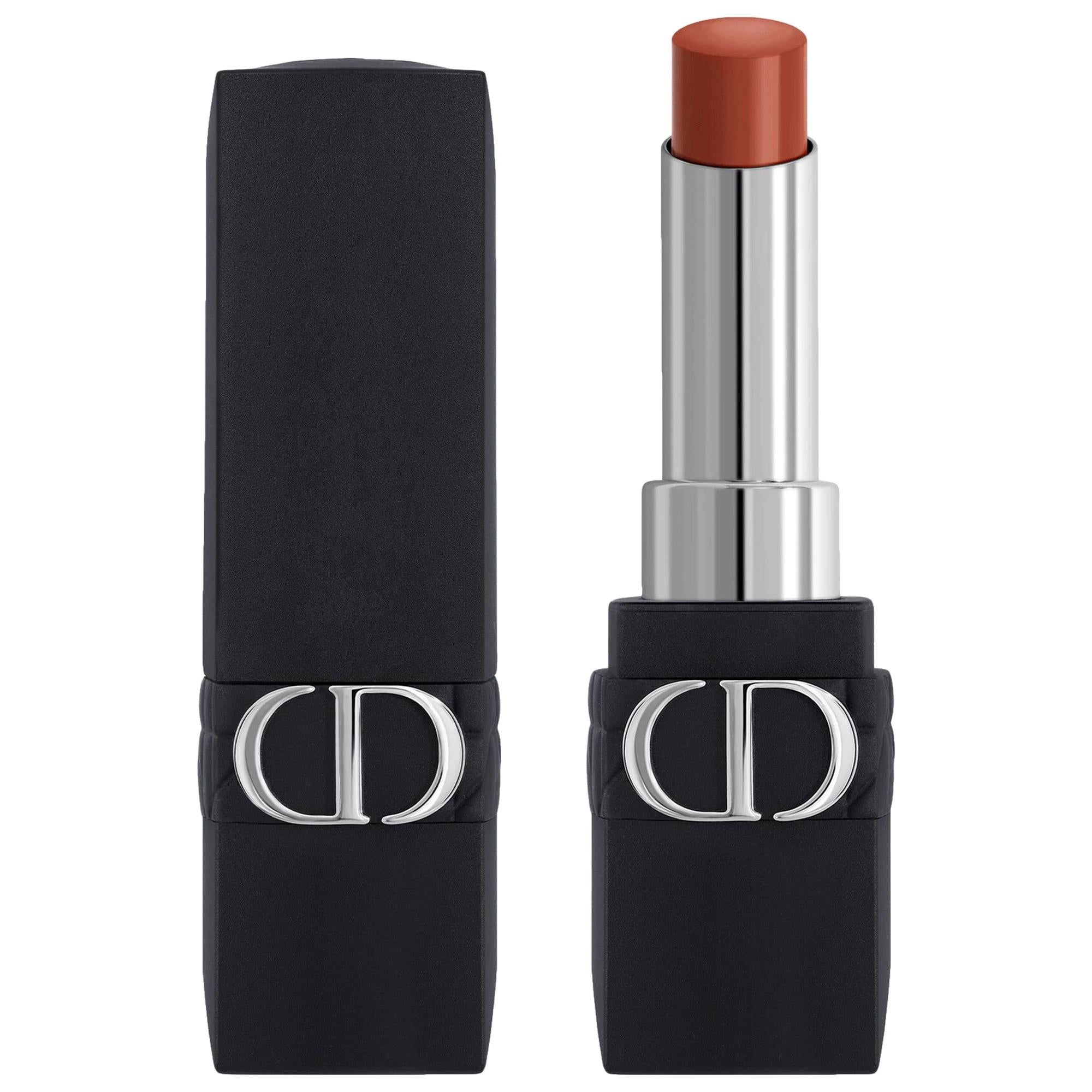 Dior Rouge Forever: Transfer-Proof Lipstick - 16H Wear, Highly Pigmented Matte Color, Comfortable Bare-Lip Feel