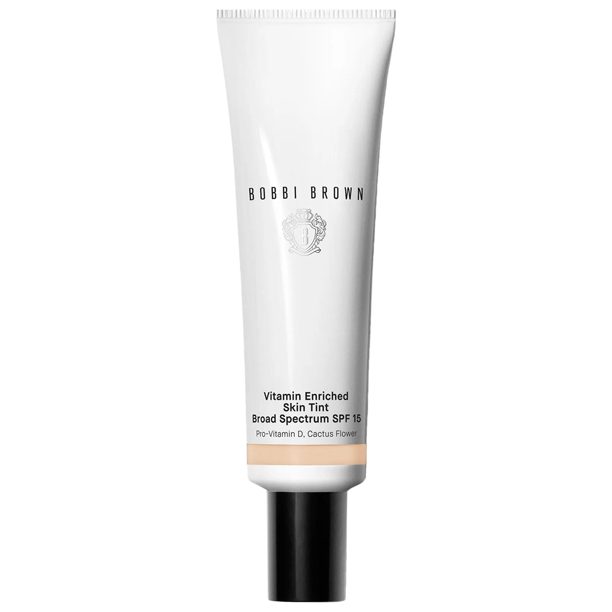 Glossier Vitamin Enriched Hydrating Skin Tint SPF 15 - 12hr Hydration, Natural Coverage, Multivitamin-Infused Cosmetics