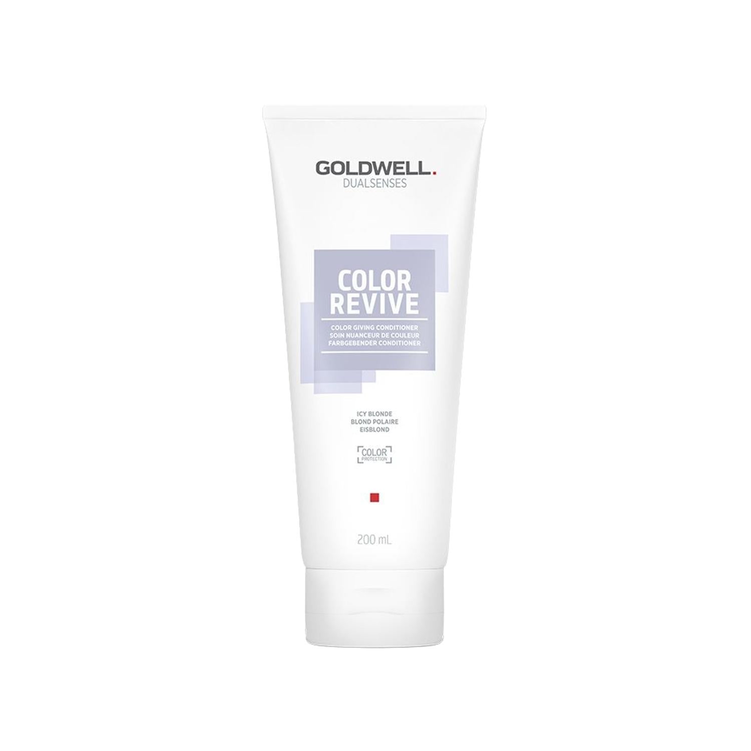 Goldwell Dualsenses Color Revive Icy Blonde Hair Cream - 200ml - Nourishes Colored Hair, Maintains Vibrancy