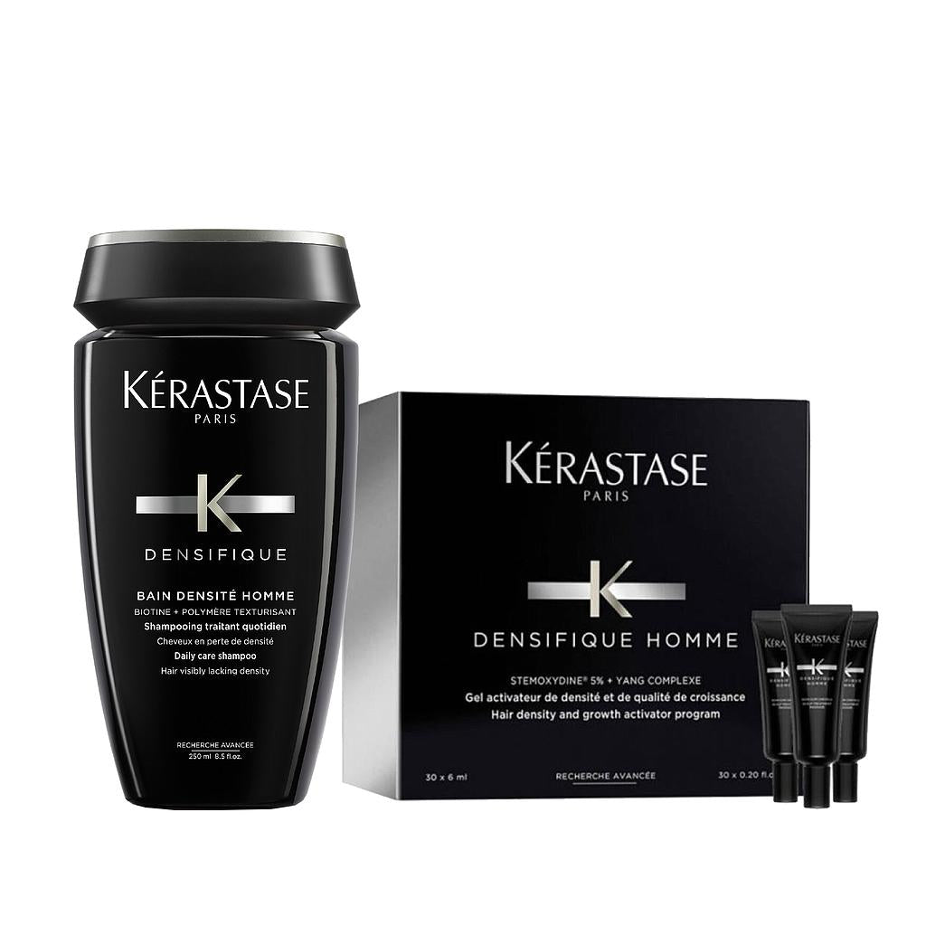 Kerastase Densifique Homme Hair Density Improvement Kit - Intensive Hair Care for Men
