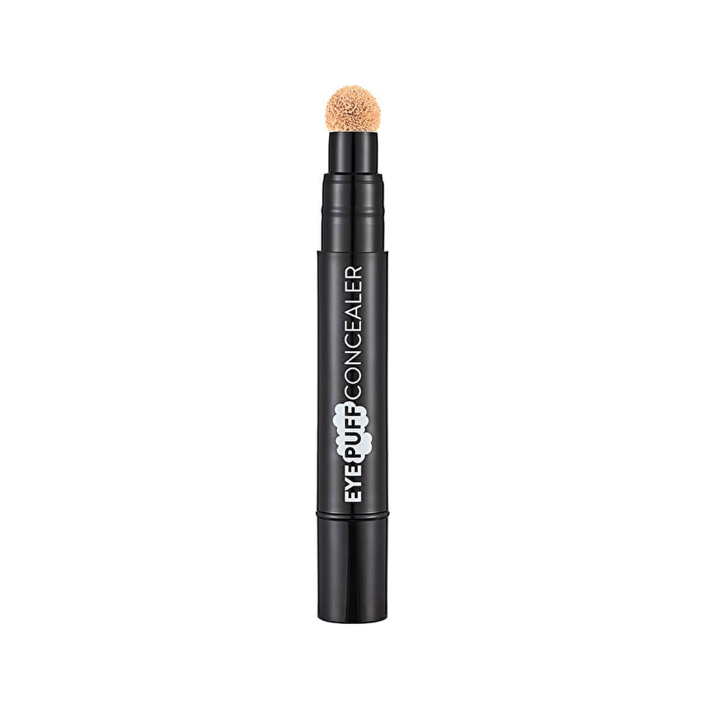 Flormar Concealer - Eye Puff Concealer with Sponge Applicator, Light Beige, Cold Undertone