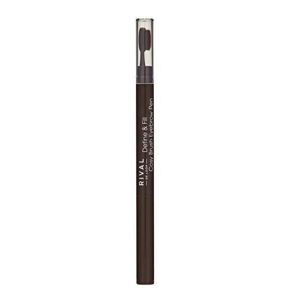 Rival de Loop Eyebrow Pencil - Define & Fill with Natural Brown Tone