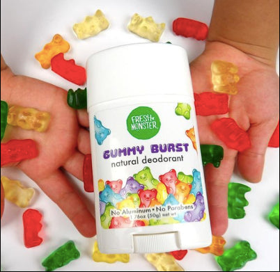 Aluminum-Free Natural Deodorant for Kids and Teens, 3-pack