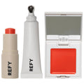 REFY Summer Color Lip and Cheek Collection: Vegan & Cruelty-Free Makeup Set - Exclusive Summer Shades, Buildable Color, Recyclable Packaging