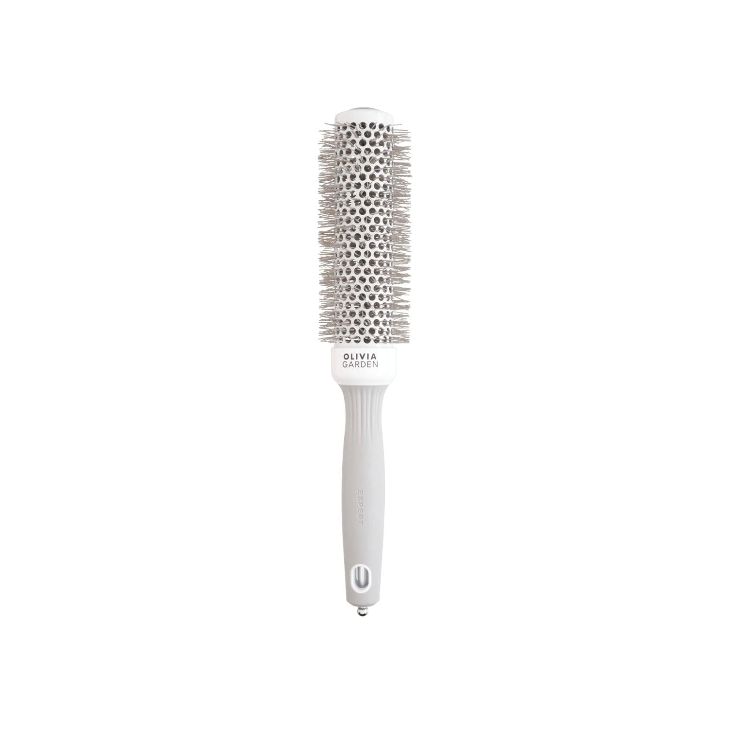 Olivia Garden Expert Blowout Speed Wavy Bristles Hair Brush - Professional Hair Styling Tool for Wavy & Curly Hair