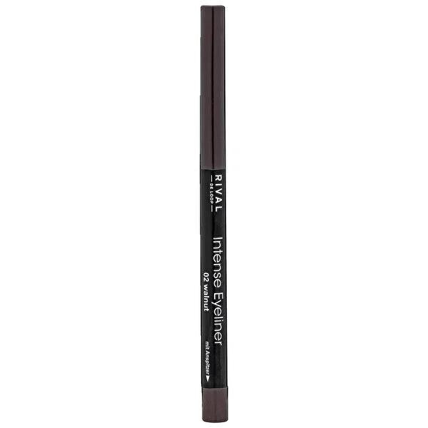 Rival de Loop Intense Eyeliner Ceviz No:02 - Dermatologically Tested, Soft Texture for Precise Eye Makeup
