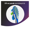 Colgate 360 Advanced Manual Toothbrush: Dentist Recommended Plaque Removal, Tongue & Cheek Cleaner for Superior Oral Hygiene