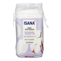 Isana 100% Cotton Maxi Size Cotton Pads for Makeup Removal and Skincare - Soft, Gentle, and Effective