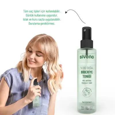 Siveno Natural Rosemary Face Toner: Alcohol-Free Pore Tightening & Oil Control - Achieve Balanced, Healthy Skin with Natural Skincare