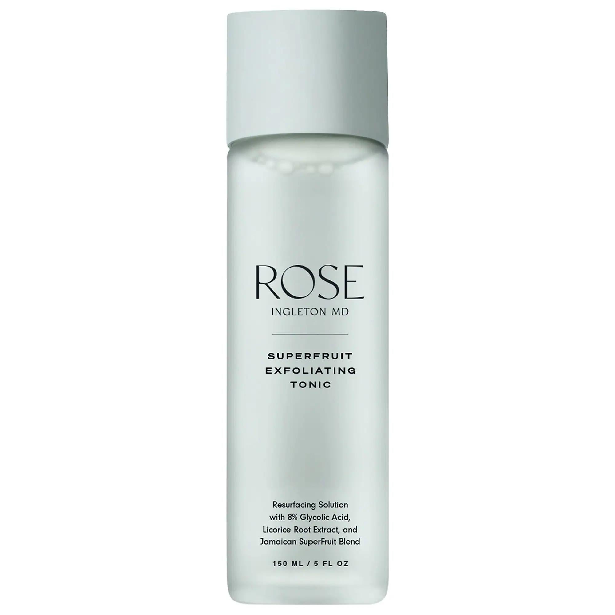SuperFruit Exfoliating Tonic 8% AHA Solution - Vegan, Gluten-Free, Cruelty-Free Skincare for Smoother Skin