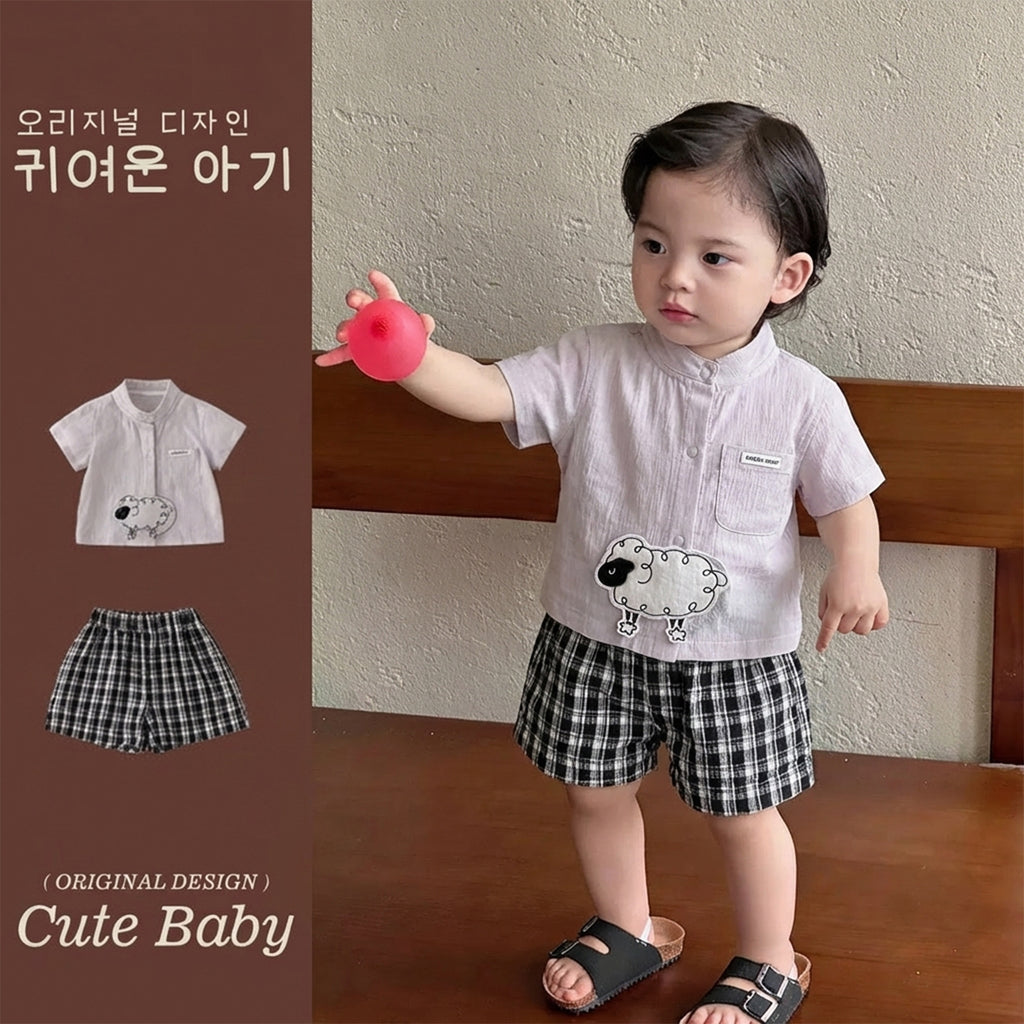 Baby Casual Short Sleeve Set