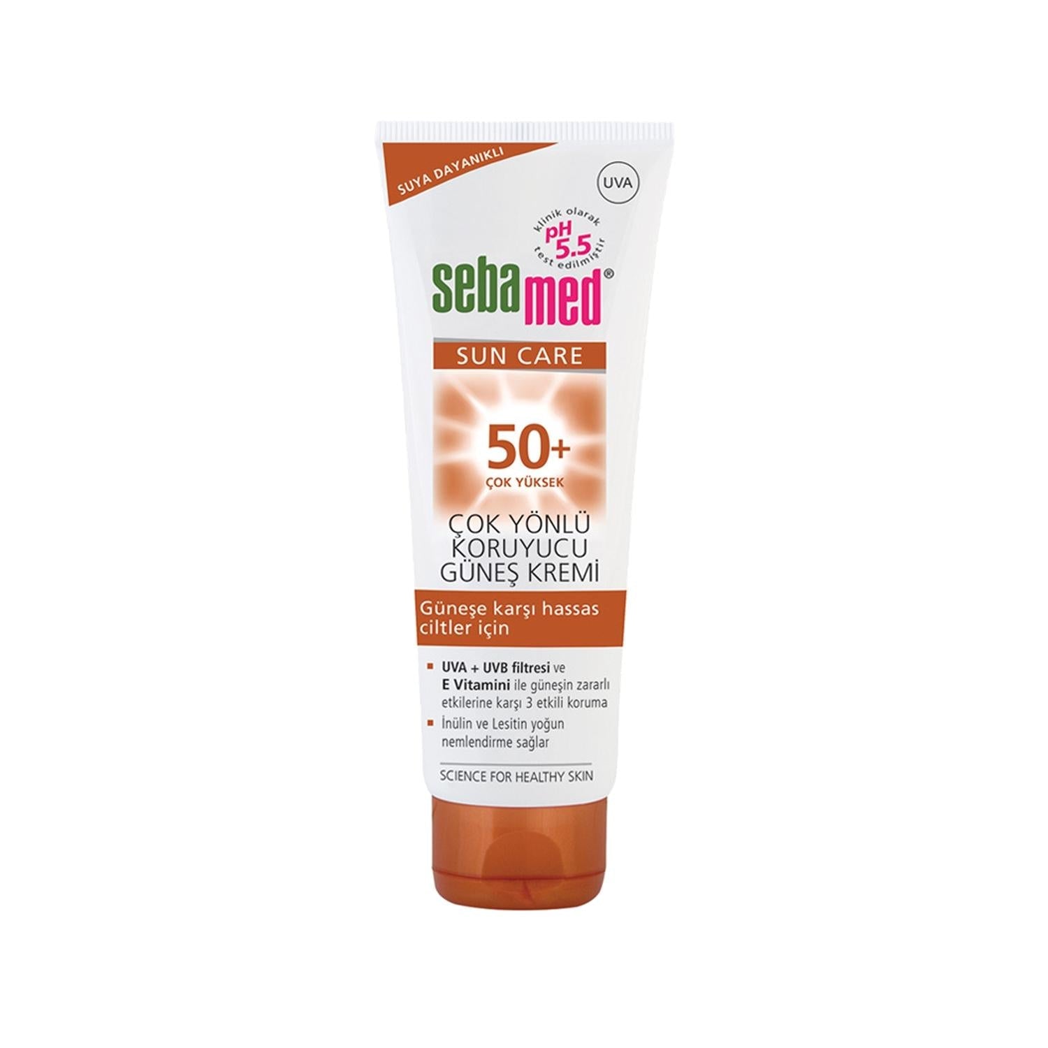 Sebamed SPF 50 Sunscreen Lotion - Broad-Spectrum Protection for Sensitive Skin - 2.54 fl oz