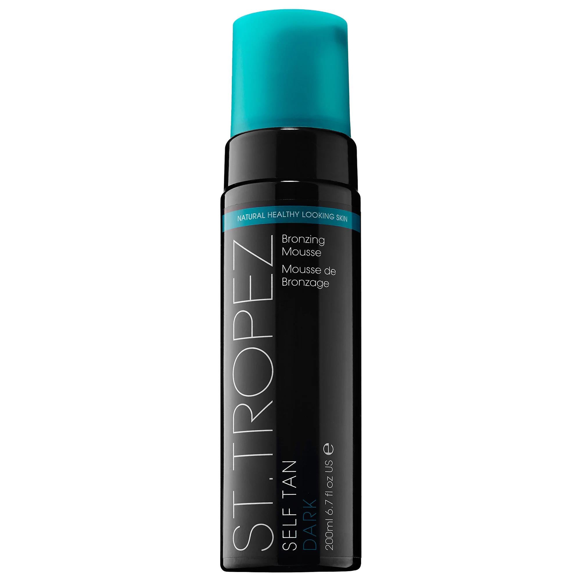 St. Tropez Self Tan Dark Bronzing Mousse - Natural-Looking Sunless Tanning for Deep, Long-Lasting Glow