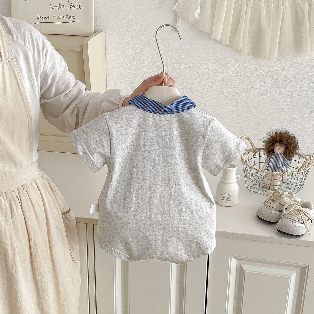 Lightweight Cartoon Cotton Baby Onesie