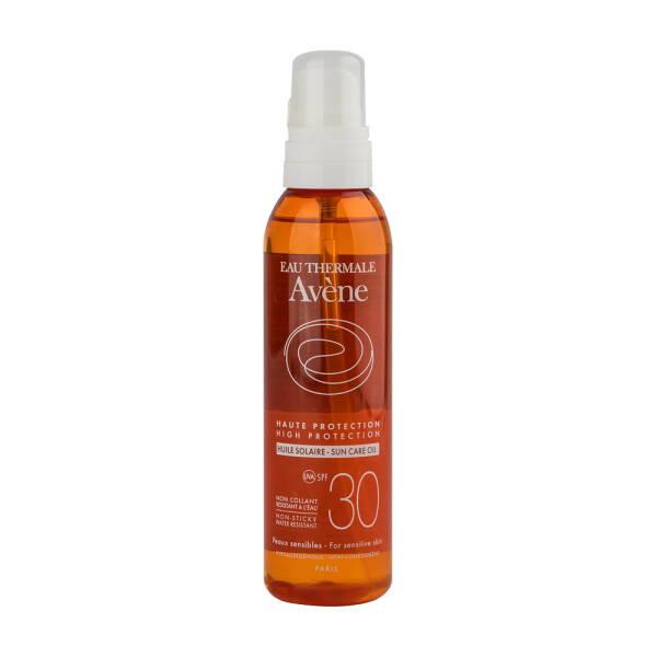 Avene SPF 30+ Sunscreen Oil Spray - Water-Resistant, Non-Greasy Sun Protection for Sensitive Skin