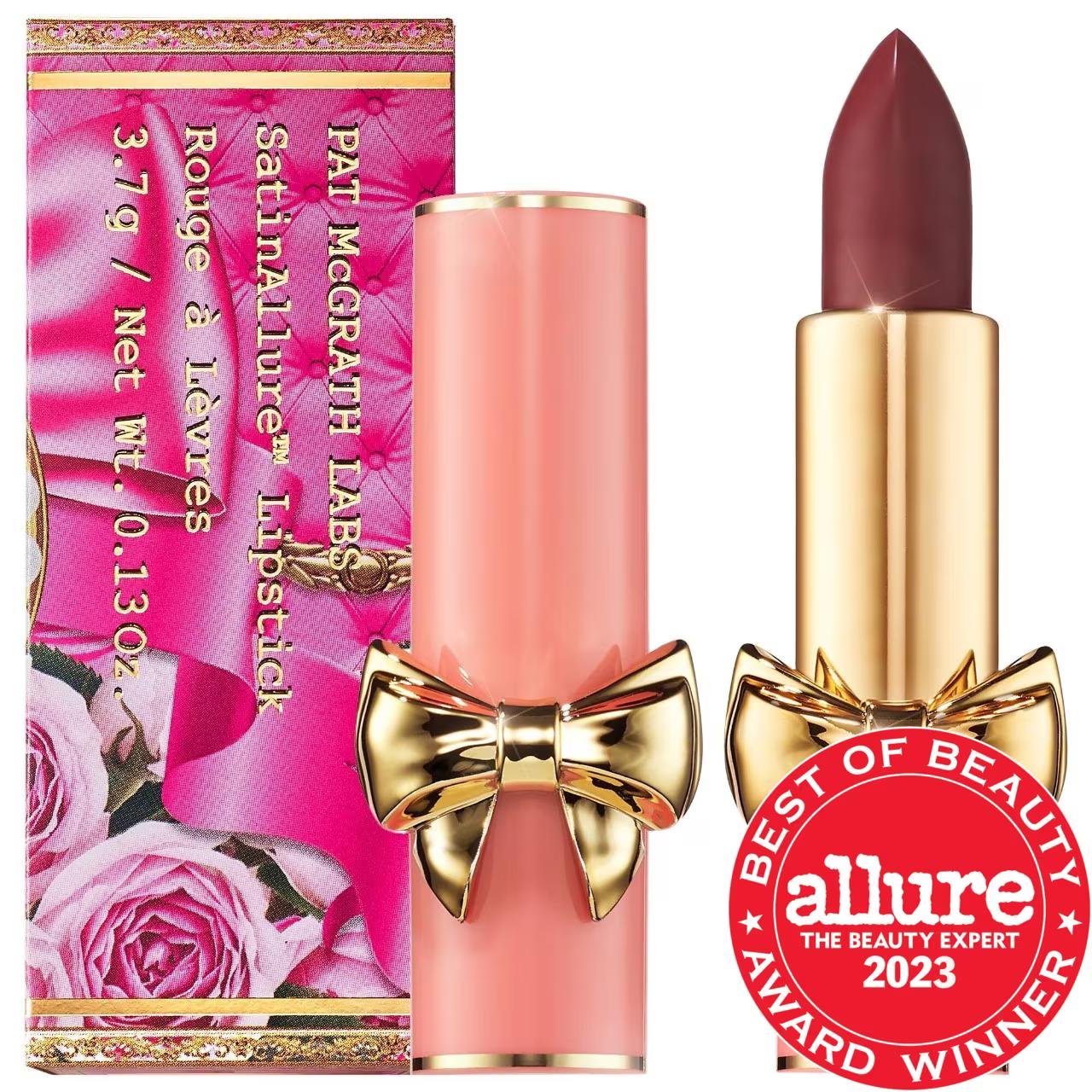 SatinAllure Lipstick - Hydrating Satin Finish Lip Color with Botanical Collagen