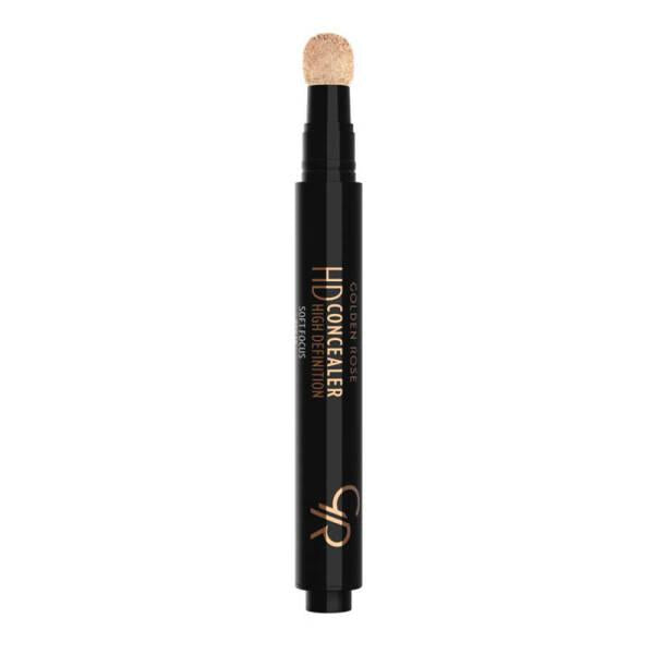 Golden Rose HD Concealer 04 Soft Focus SPF15 - Mini Concealer for Flawless Coverage