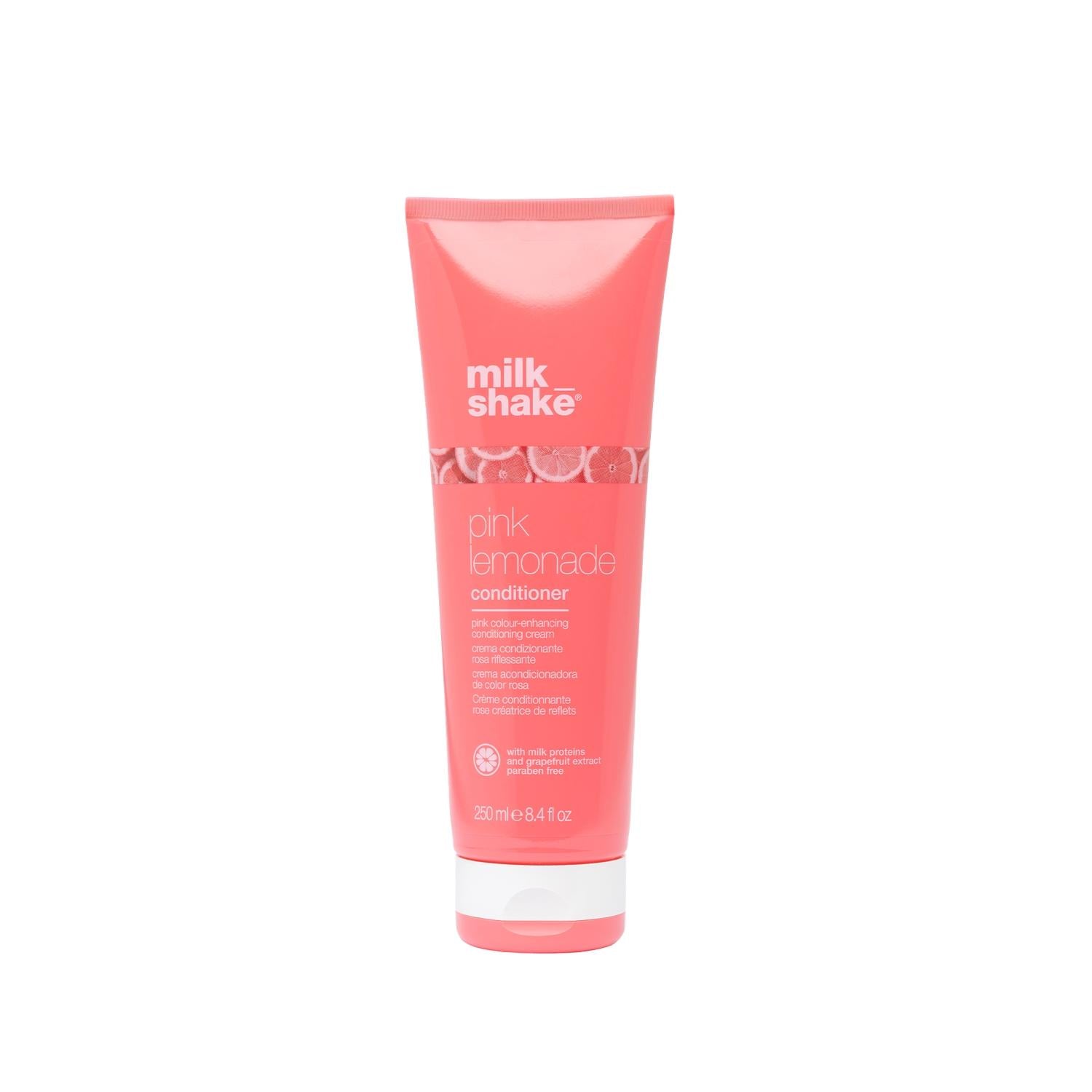 milk_shake Pink Lemonade Toning Hair Cream 250ml - Moisturizing, Pleasant Scent