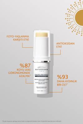 Esthederm Institut Photo Reverse Stick SPF 50+ Sunscreen - Anti-Dark Spot, Portable Sun Protection for Sensitive Skin