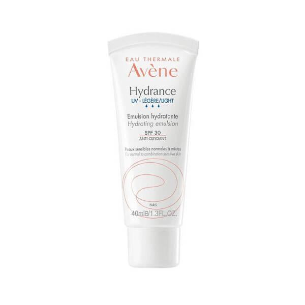 Avene Hydrance UV Light SPF 30 Facial Sunscreen Moisturizer: Daily Sun Protection for Sensitive & Combination Skin, Lightweight & Hydrating