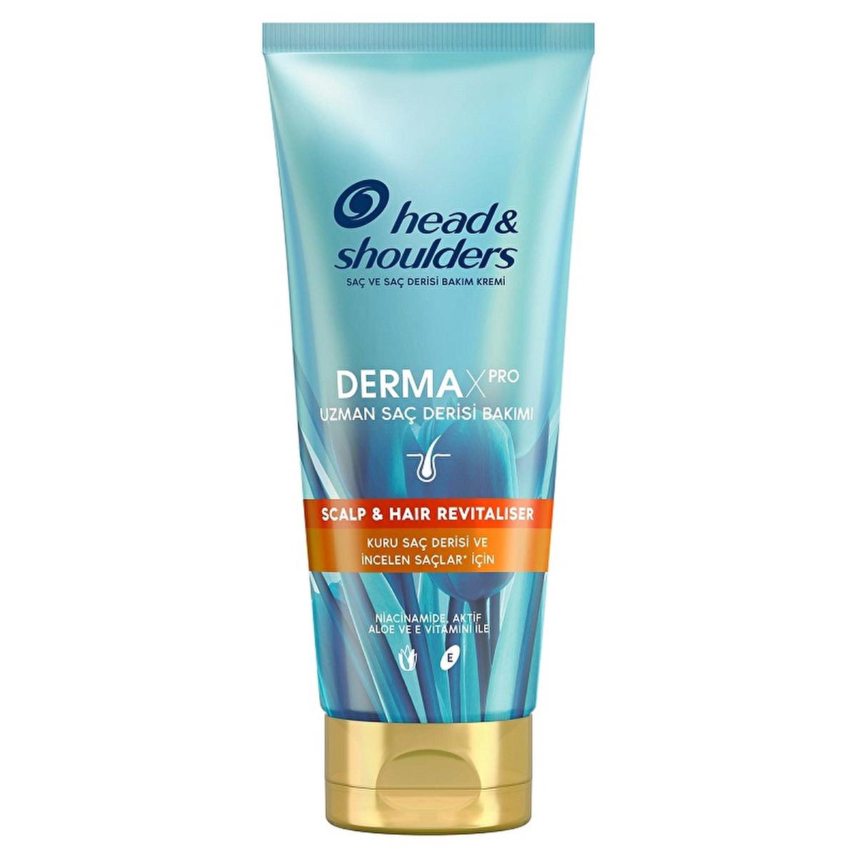 Head & Shoulders DermaXPRO: Anti-Dandruff, Scalp Revitalizing & Hair Loss Defense - Vitamin E, Niacinamide, Aloe Vera Hair Conditioner