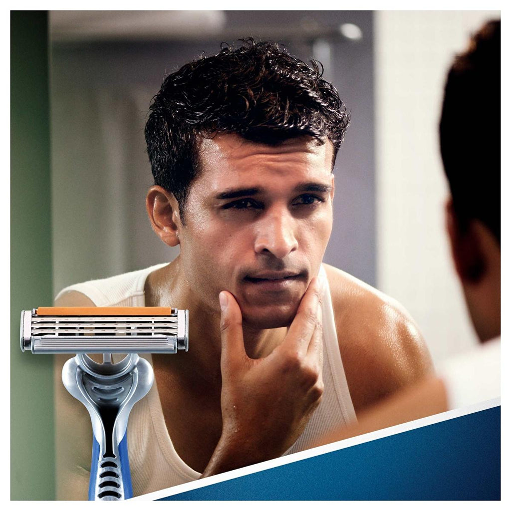 Gillette Blue3 Disposable Razor for Men - Comfort Shaving with 3 Chrome-Coated Blades