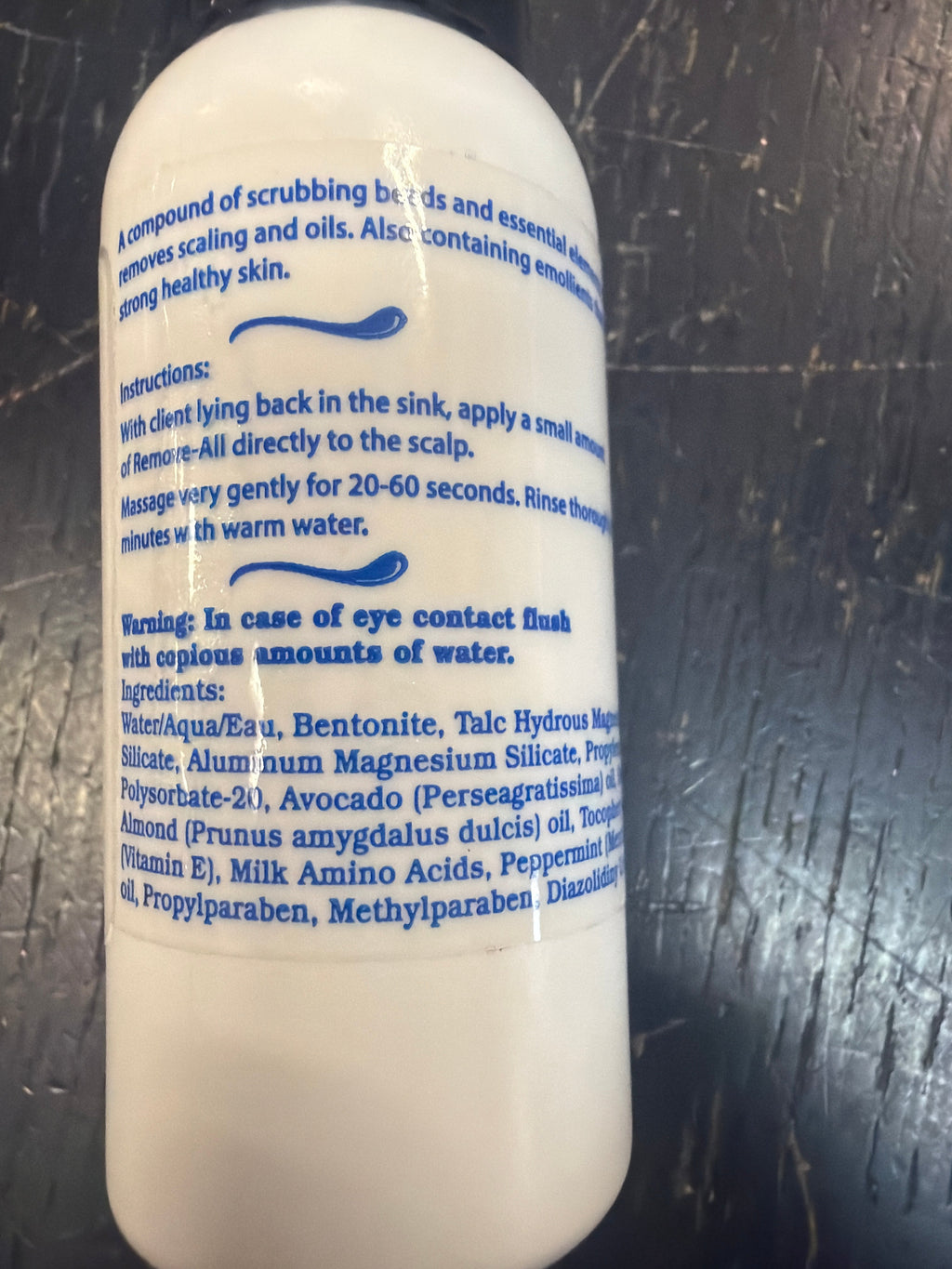 GhostBond Remove-All Scalp Exfoliating Gel 2oz small bottle