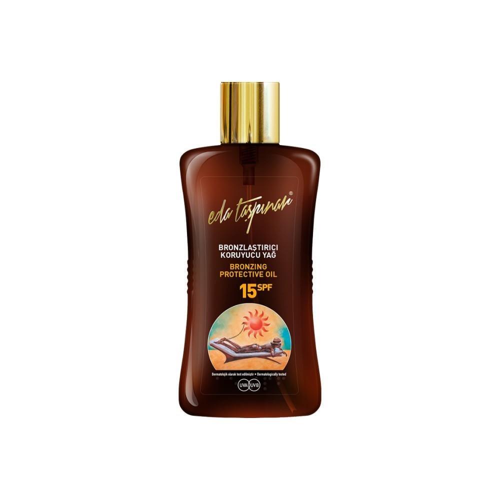 Eda Ta_põnar Intensive Bronzing Tanning Oil for Adults - 6.76 fl oz, Accelerates Natural Tanning Process