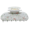 Emi Jay Sweetheart Hair Claw Clip in Tea Party - Biodegradable Hair Accessory for All Hair Types