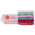 Slip Skinny Scrunchie Set: High Tide Silk Hair Ties with Pouch - Anti-Crease & Anti-Breakage Hair Accessories