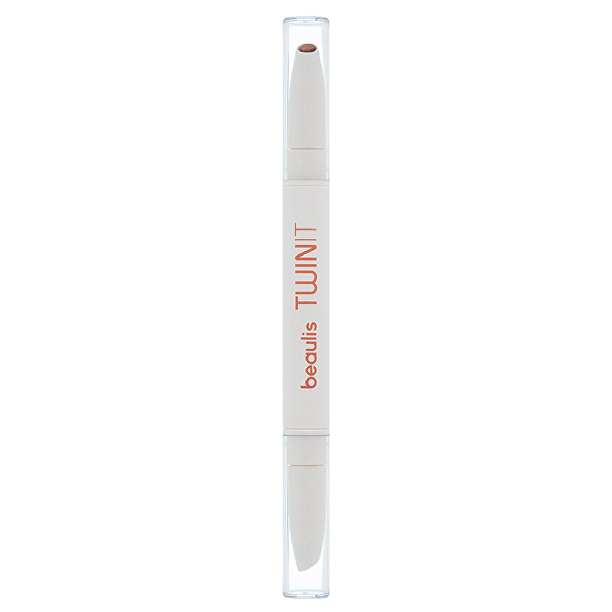 Beaulis Twin It Cream Brown Dual Ended Lipstick & Lip Liner:  Long-Lasting, 2-in-1 Lip Contour, Define & Color - Portable Beauty.