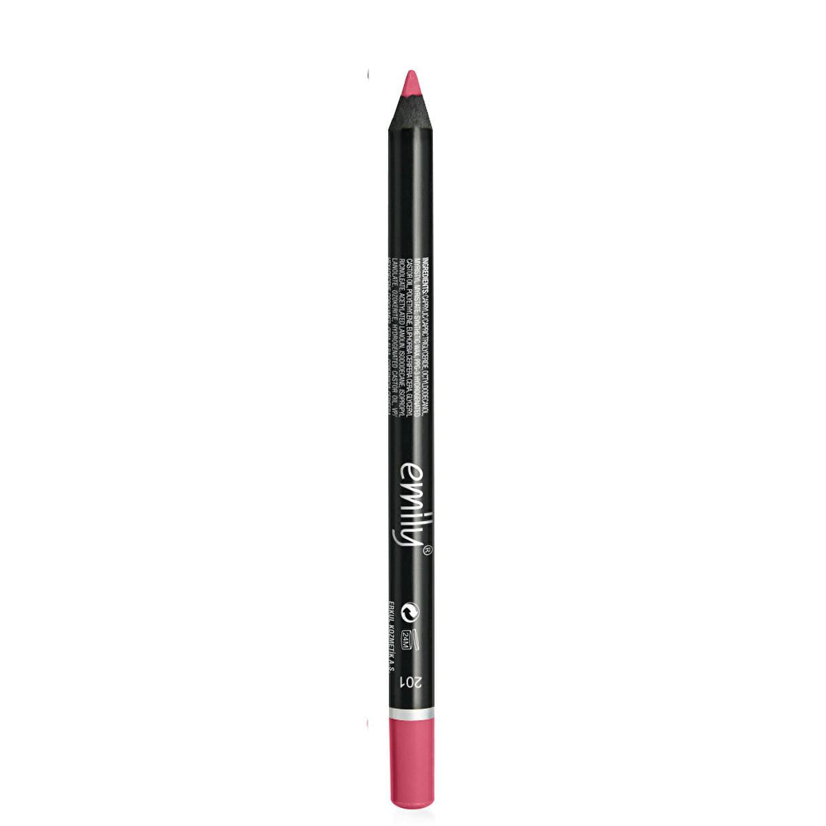 Emily Long Lasting Lip Pencil - Durable Lip Color with Precision Application