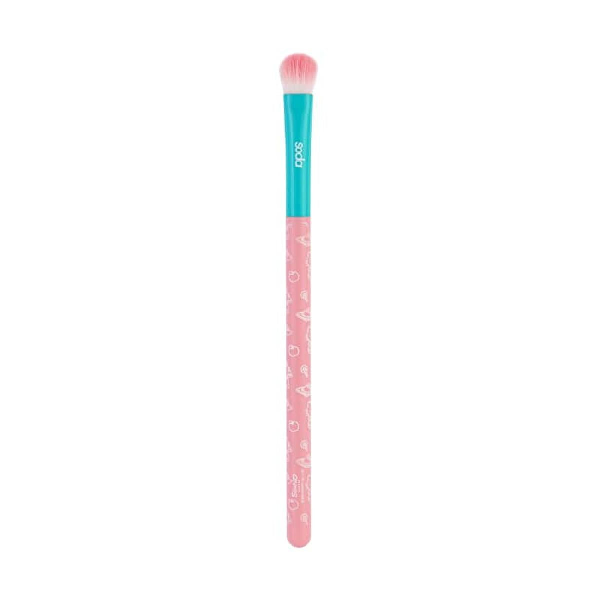 Soda Hello Kitty Makeup Brush - High-Quality Flat Brush for Flawless Makeup Application