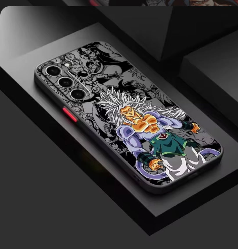 Gokuu Frosted Translucent For Samsung Galaxy S24 S23 S22 S21 S20 FE S10 S9 S8 Plus Ultra Pro 5G Funda