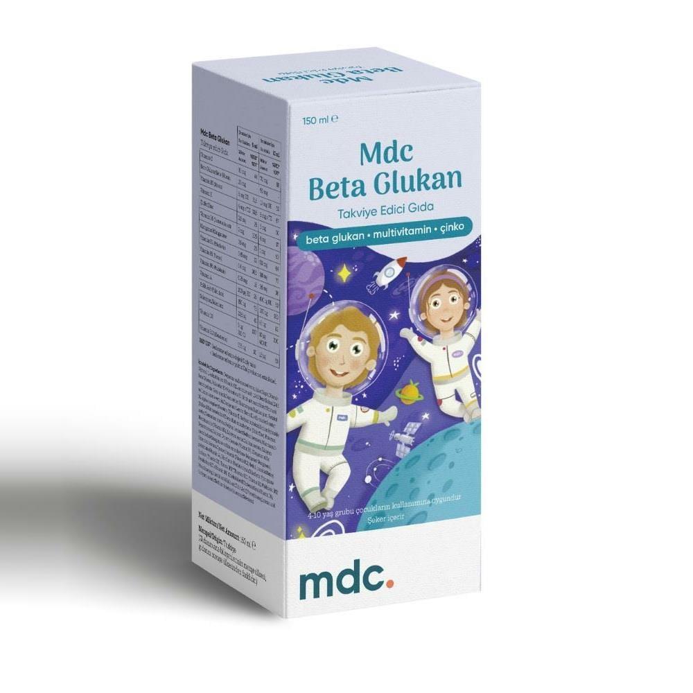 MDC Beta Glukan Immune System Support Supplement - 5.07 fl oz Liquid Dietary Supplement for Adults and Children