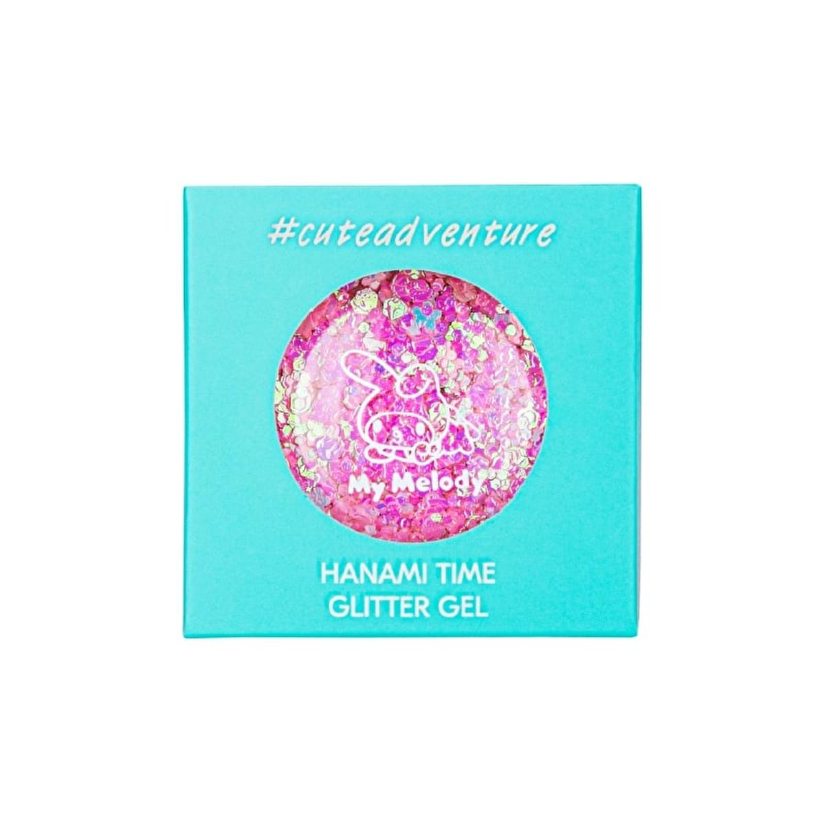 Soda Hello Kitty Glitter Gel for Cosmetics - Long-Lasting Cherry Blossom Makeup for Social Media Beauty Trends