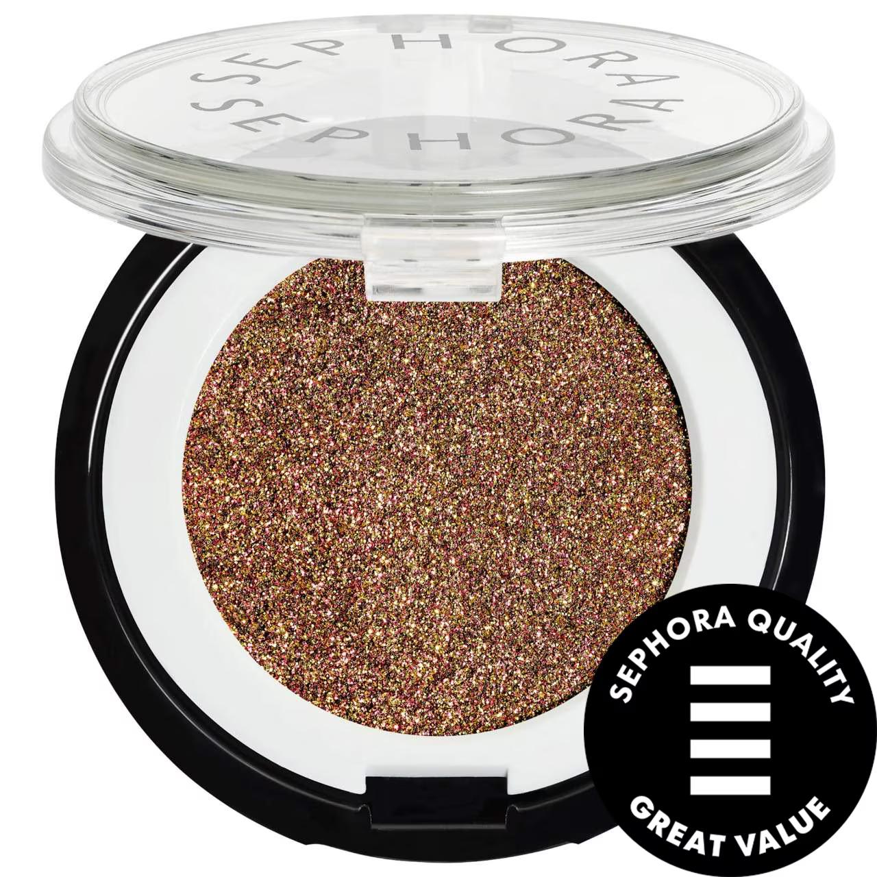 E.l.f. Colorful Vegan Eyeshadow - Highly Pigmented, Cruelty-Free, Pressed-Powder Eyeshadow with Matte, Shimmer, Glitter Finishes