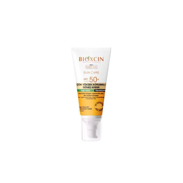 Bioxcin Sunscreen for Oily Skin SPF50+ - Non-Greasy, Anti-Aging, Water-Resistant Protection