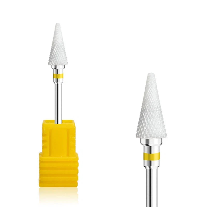 1pcs Ceramic Milling Cutter Nail Drill Bits Electric Manicure Drills Pedicure Mill Bits Machine Files Nail Art accessories Tool