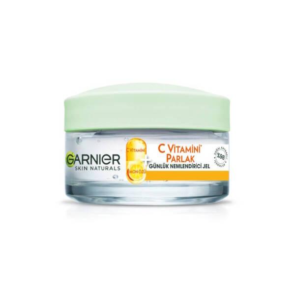 Garnier Skin Naturals Vitamin C Daily Moisturizing Gel for Normal Skin - 1.69 fl oz, Natural Skincare with Antioxidant Properties