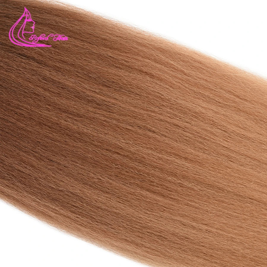 Easy Braiding Hair 26 inch long Jumbo Braids Yaki Straight Crochet Synthetic Ombre Hair Extensions Low temperature Fiber 90g/ pc