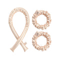 Invisibobble Handle With Curl Heatless Curling Hair Accessories Set - 3 Piece Hair Clips for Effortless Curls Without Heat Damage