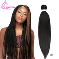 Easy Braiding Hair 26 inch long Jumbo Braids Yaki Straight Crochet Synthetic Ombre Hair Extensions Low temperature Fiber 90g/ pc