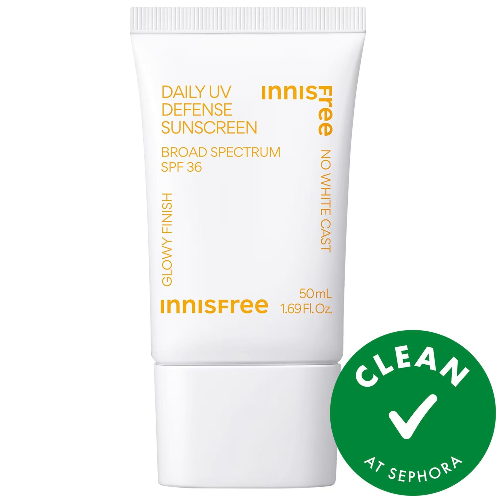 Daily UV Defense Invisible Broad Spectrum SPF 36 Sunscreen - Lightweight, Vegan, Cruelty-Free Sunscreen for Daily Use