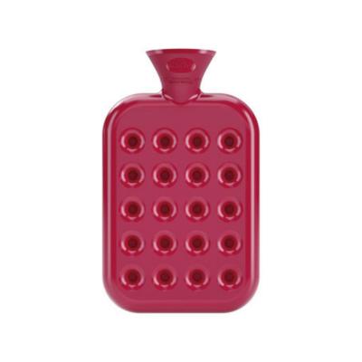 Fashy Honeycomb Hot Water Bottle - 1.2L - Soothing Warmth, Natural Pain Relief, Odorless & Rubber-Free