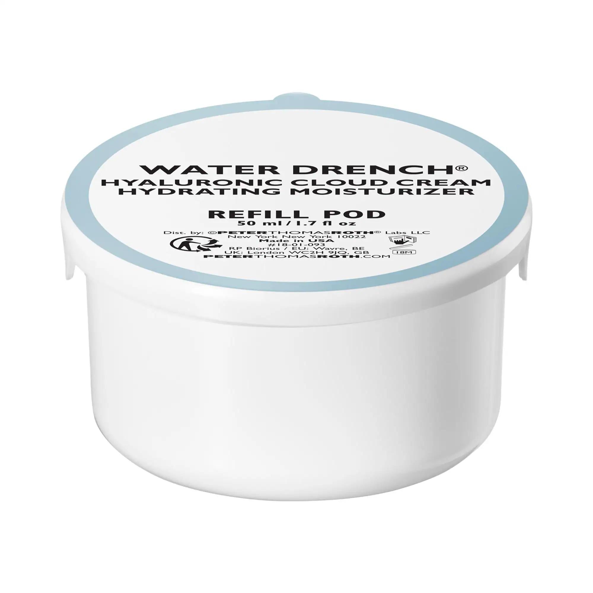 Peter Thomas Roth Water Drench Hyaluronic Cloud Cream: Deep Hydration, Anti-Aging Moisturizer for Dry Skin, 72-Hour Moisture