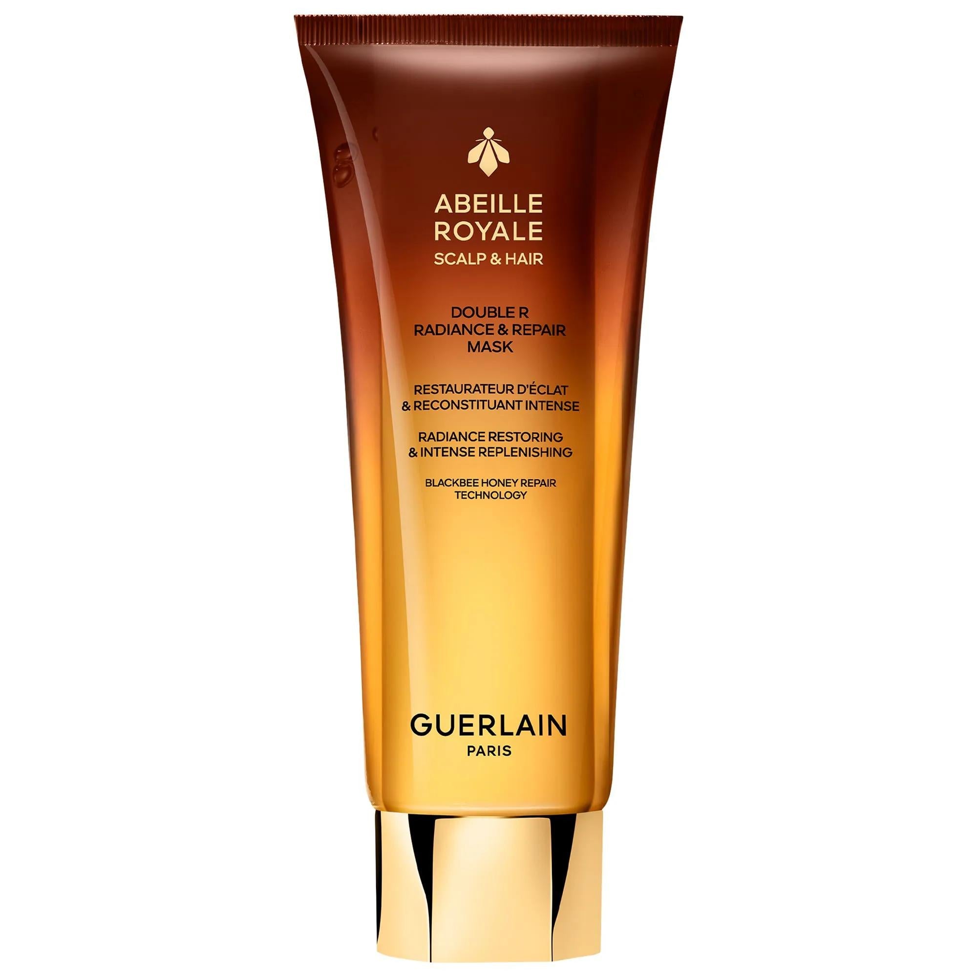 Guerlain Abeille Royale: Radiance & Repair Honey Hair Mask - Revitalize, Strengthen & Shine for Damaged Hair