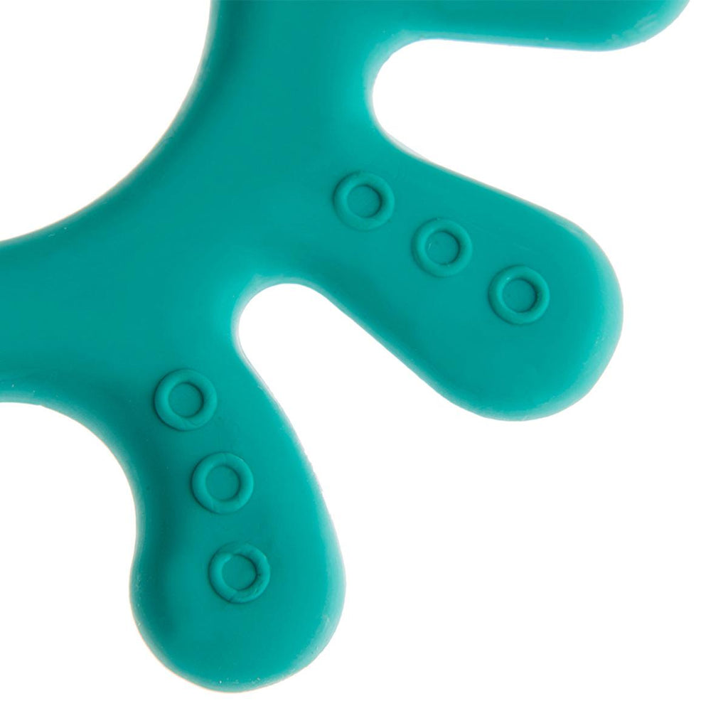 Babyjem Baby Teether Toy, Soft and BPA Free Teething Relief for Infants - Green Octopus